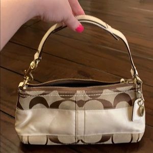 Coach logo purse